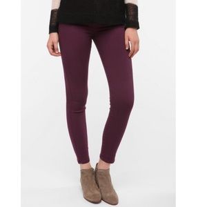 BDG Skinny Maroon Plum Pant